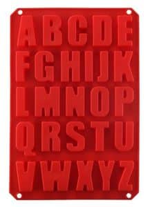 Alphabet Silicone Baking Molds