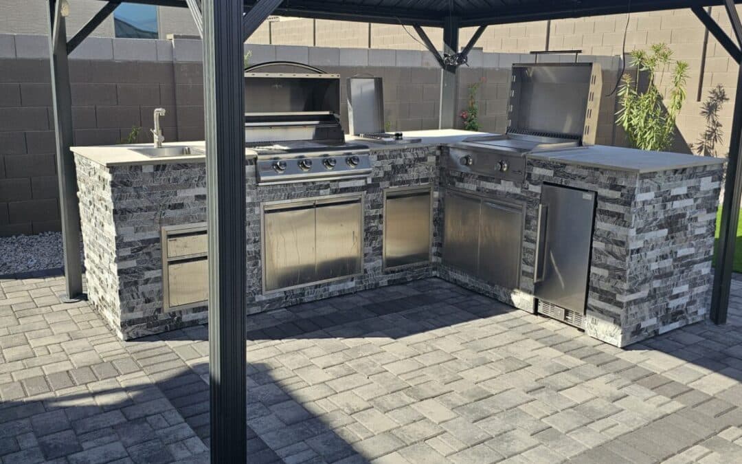 Diy Outdoor Kitchen With Grill