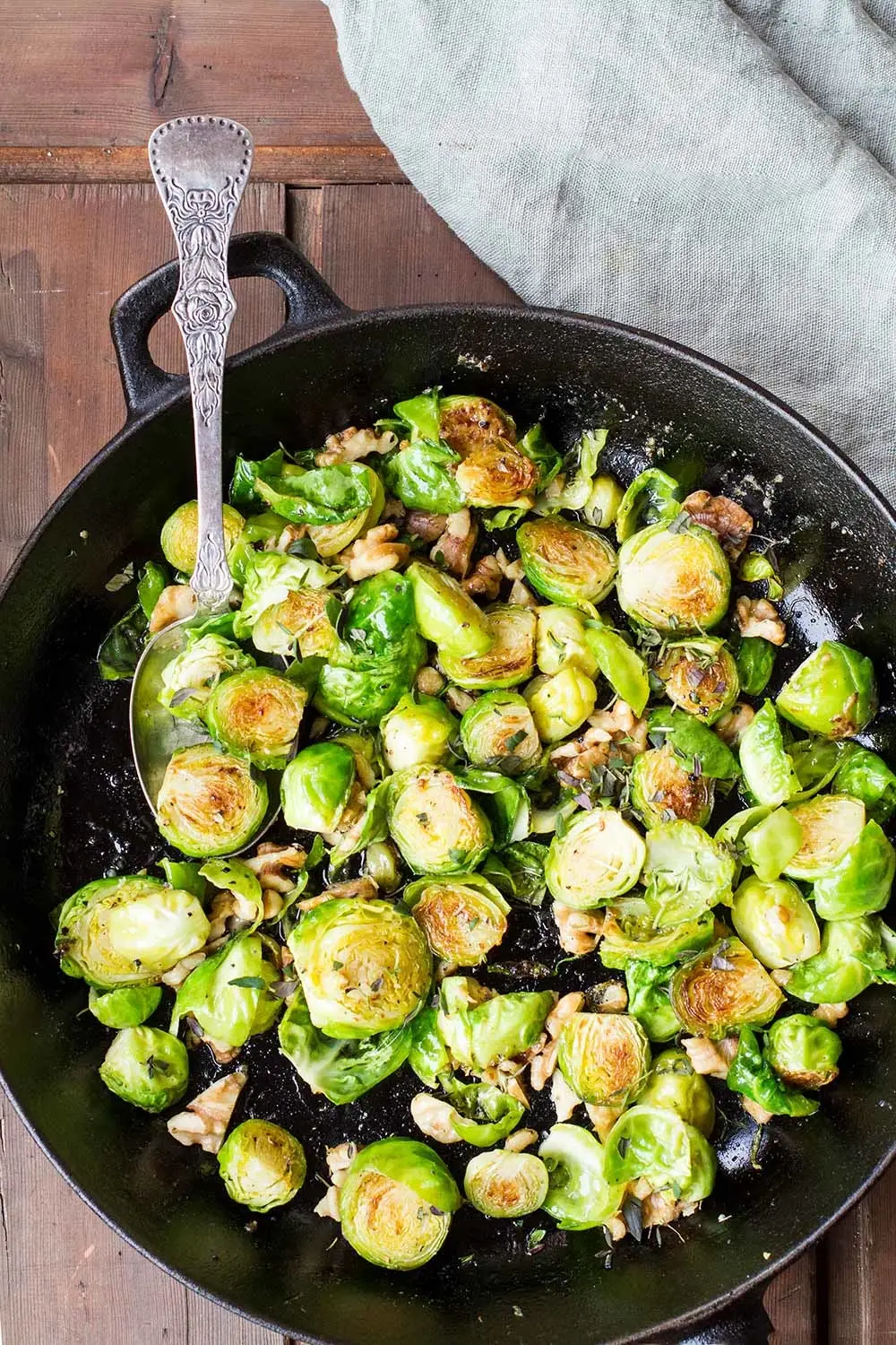 How to Cook Brussel Sprouts in a Frying Pan