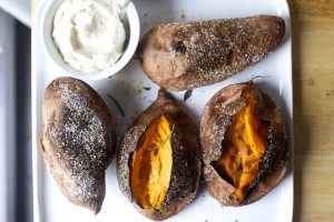 How to Cook Steamed Sweet Potatoes