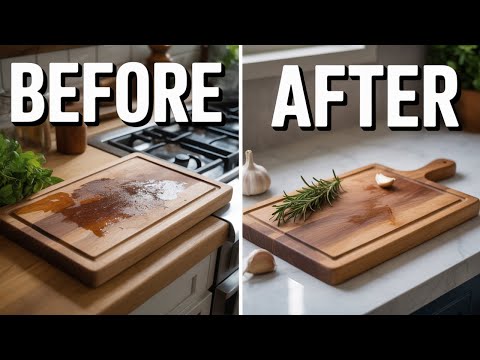 How to Disinfect Wood Cutting Board