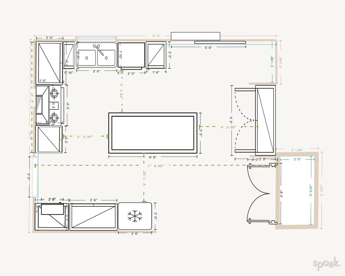 How to Draw a Kitchen Plan to Scale