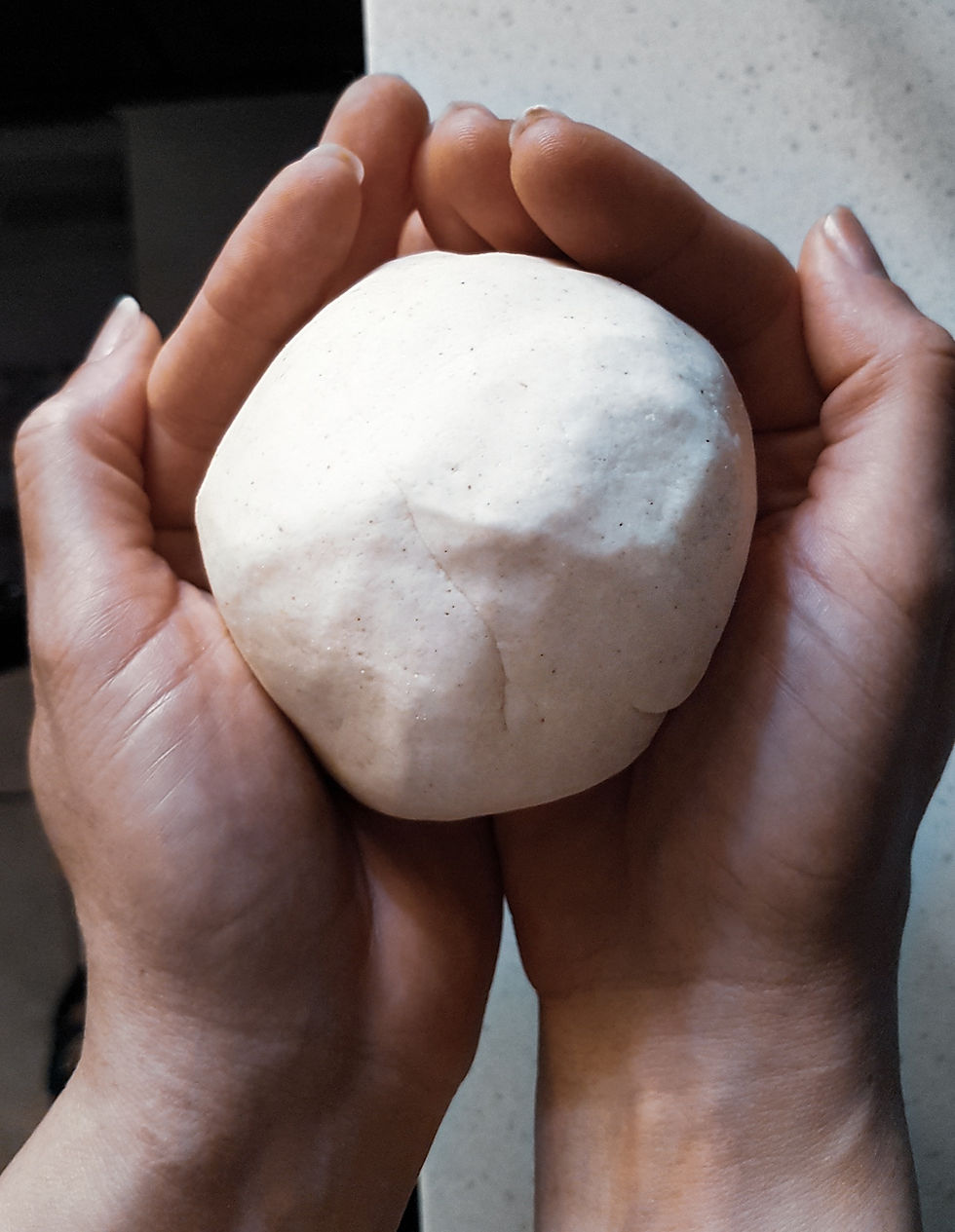 How to Knead Flour for Fry Bake