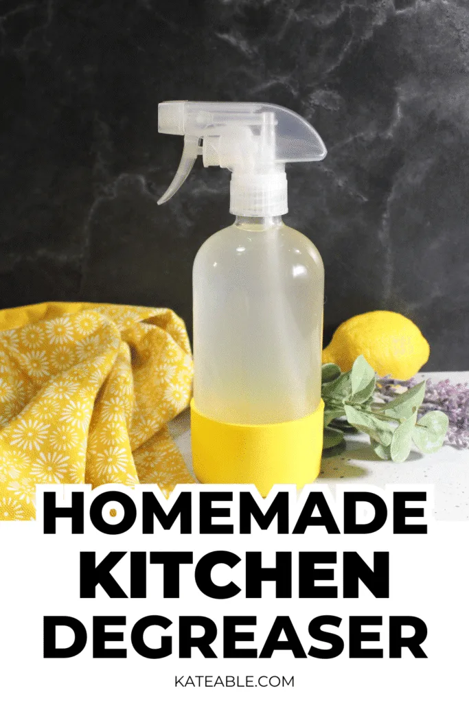 How to Make Kitchen Cleaning Spray