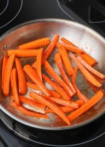 How to Pan Fry Carrots