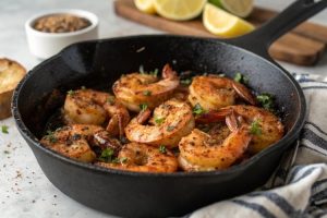 How to Pan Fry Shrimp