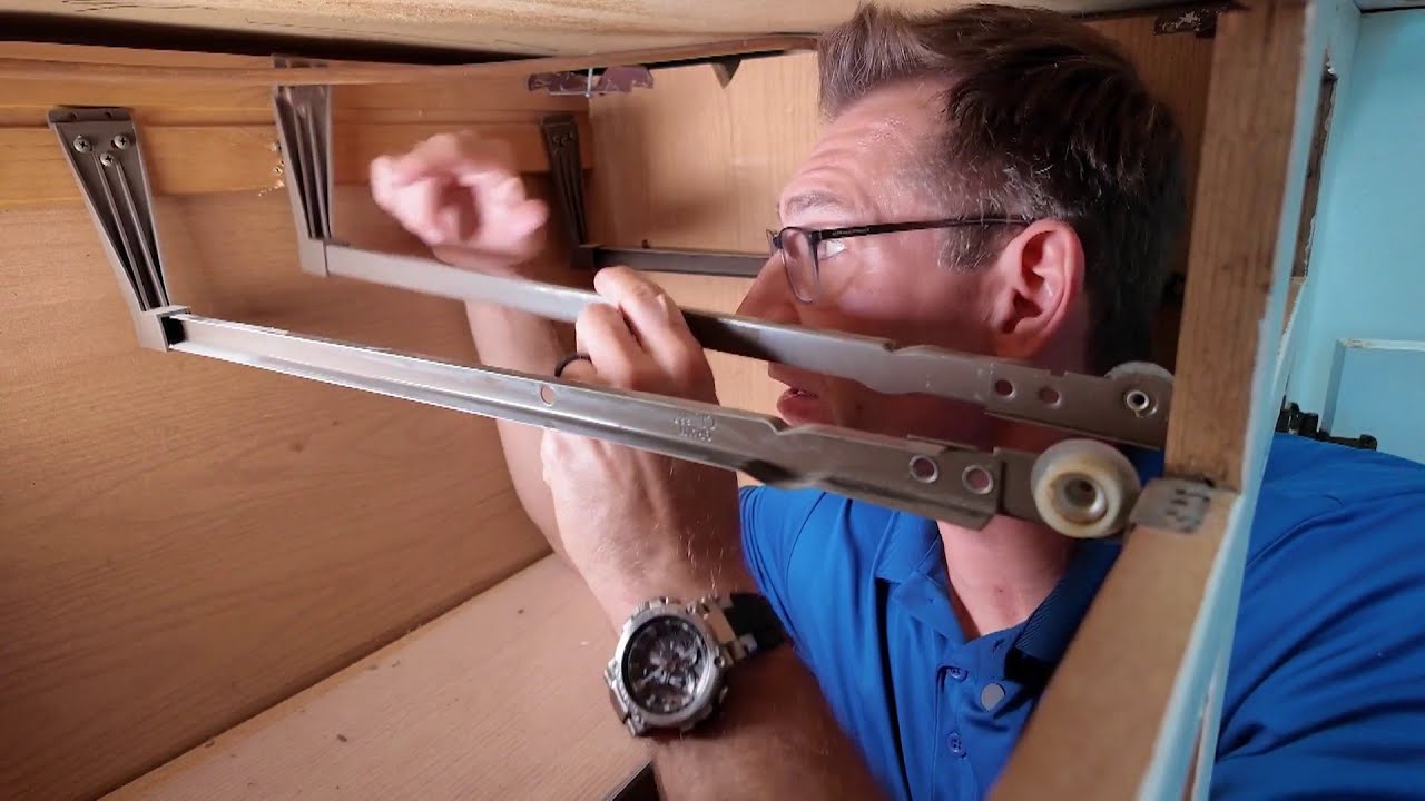 How to Repair Kitchen Drawer Slides