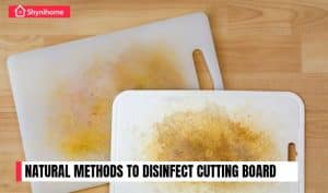 How to Sanitize Plastic Cutting Board