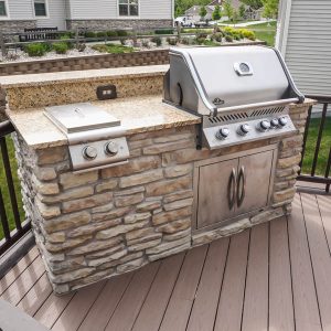 Outdoor Built in Kitchen Grill