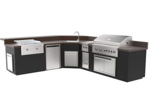 Outdoor Kitchen Bbq Grill Station