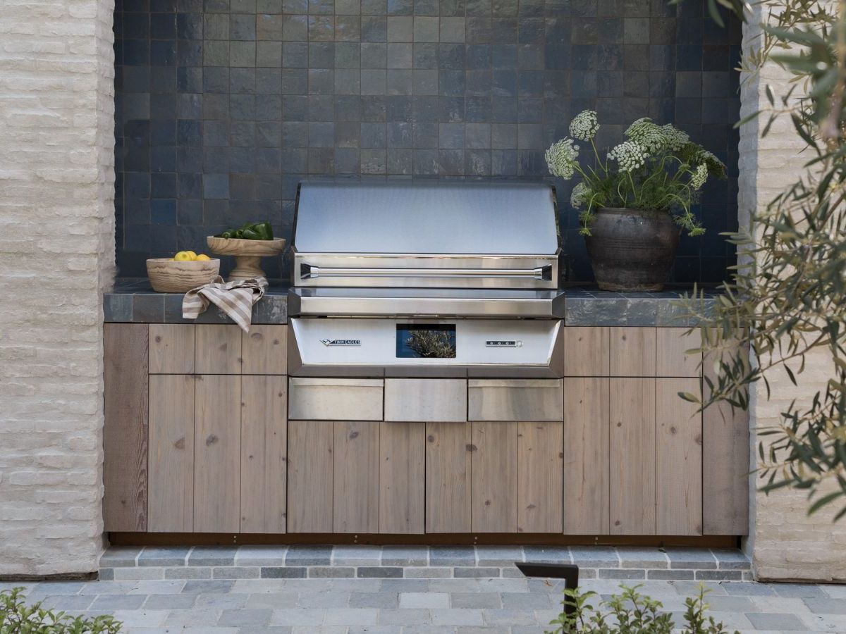 Outdoor Kitchen Flat Top Grill