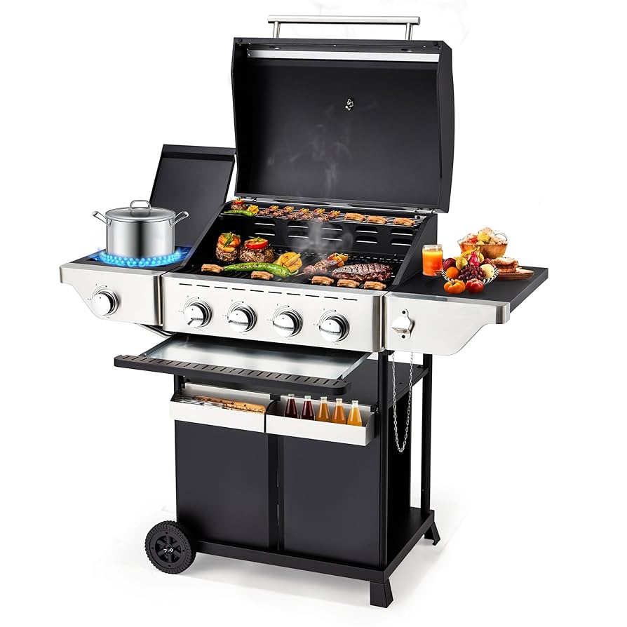 Portable Grill for Outdoor Kitchen