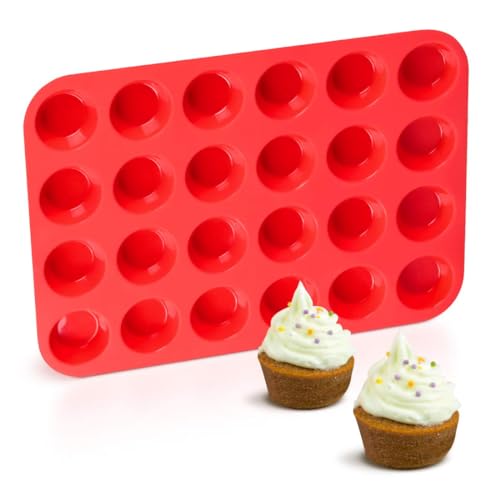 Silicone Mini Cupcake Molds