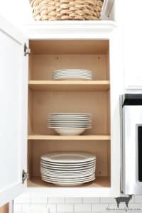 Where to Put Dishes in Kitchen Cabinets
