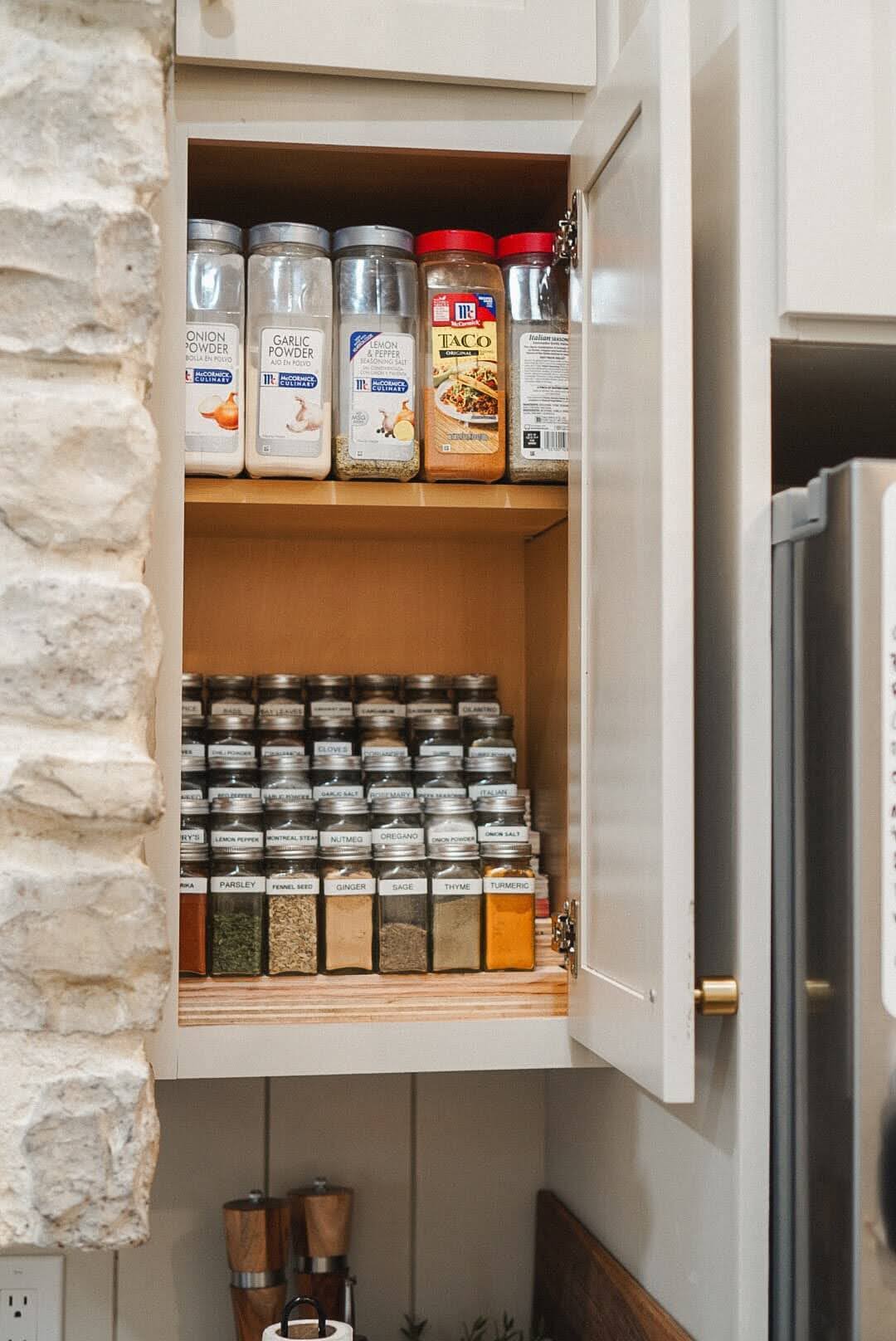 Where to Put Spice Rack in Kitchen