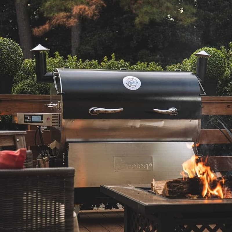 Wood Fired Outdoor Kitchen Grill