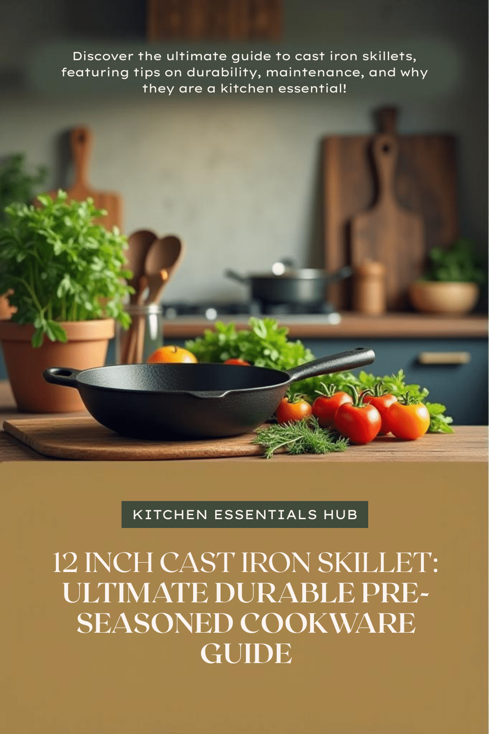 12 Inch Cast Iron Skillet