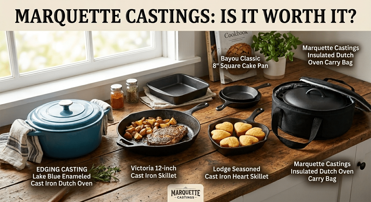 Marquette Castings Cast Iron Cookware