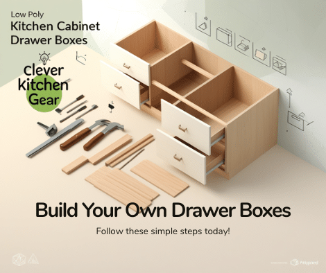 How to Build Kitchen Cabinet Drawer Boxes