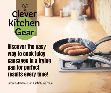 How to Cook Sausages in a Frying Pan