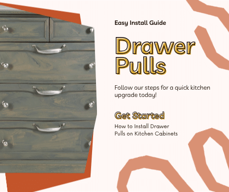 How to Install Drawer Pulls on Kitchen Cabinets