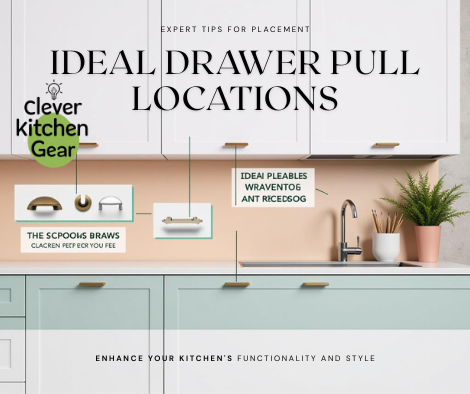 Where to Place Drawer Pulls on Kitchen Cabinets