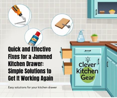 How to Open Jammed Kitchen Drawer