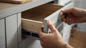 How to Adjust Ikea Kitchen Drawer Fronts