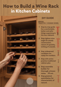 How to Build a Wine Rack in Kitchen Cabinets