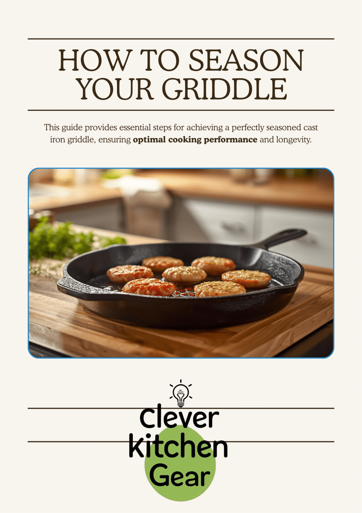 How to Season Cast Iron Griddle: Ultimate Guide for Perfect Non-Stick ...