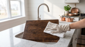 Preparing The Cutting Board