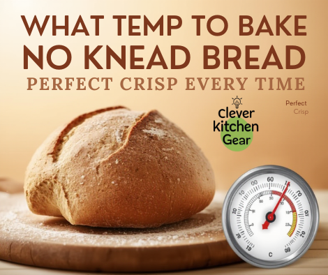 What Temp to Bake No Knead Bread