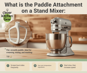 What is the Paddle Attachment on a Stand Mixer