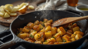 How to Pan Fry Potatoes