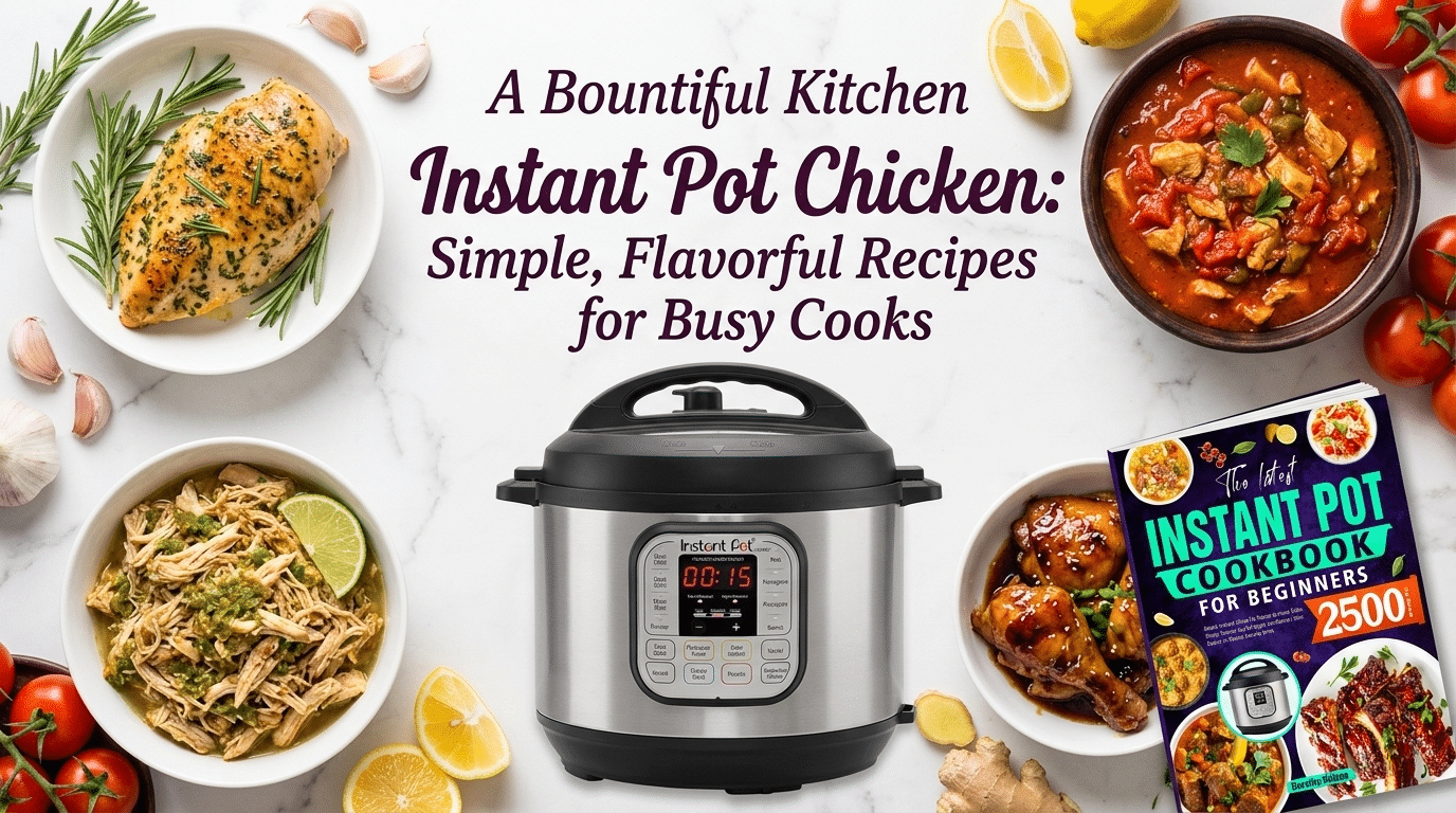 A Bountiful Kitchen Instant Pot Chicken: Easy, Flavorful Recipes