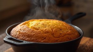 A Chef'S Kitchen Skillet Baked Cornbread