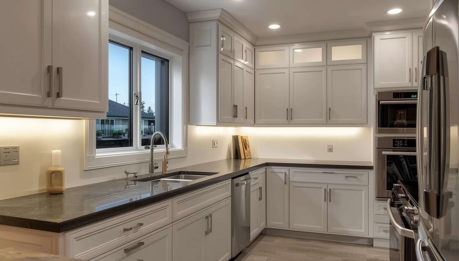 Install Moulding on Top of Kitchen Cabinets