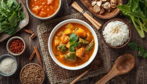 International Curry Recipes With Thai Kitchen Products