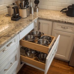 Where to Store Heavy Pots in a Small Kitchen