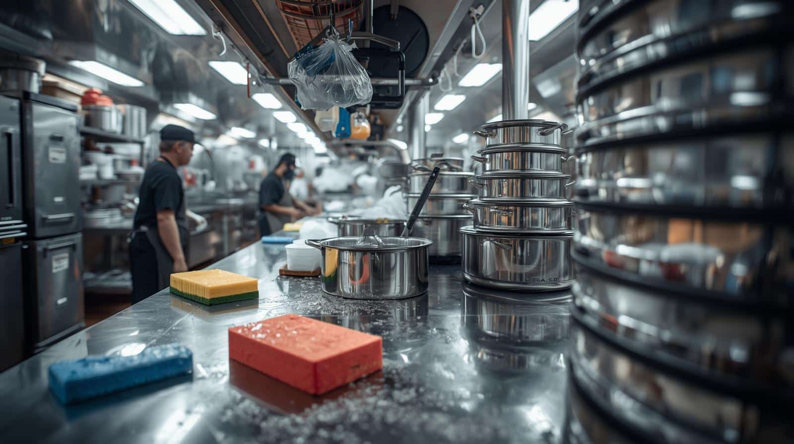 How Do You Clean Pots in a Commercial Kitchen
