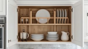 How to Build a Plate Rack for Your Kitchen Cabinet