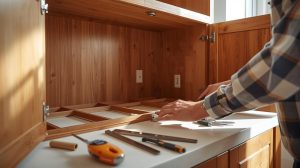 How to Build a Wine Rack in a Kitchen Cabinet