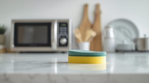 How to Clean Kitchen Dish Sponge in Microwave