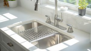 How to Clean Kitchen Sink Racks