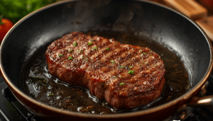 How to Cook Sirloin Steak in a Frying Pan