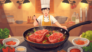 How to Cook Sirloin Steak in a Frying Pan