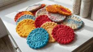 How to Crochet Kitchen Pot Scrubbers