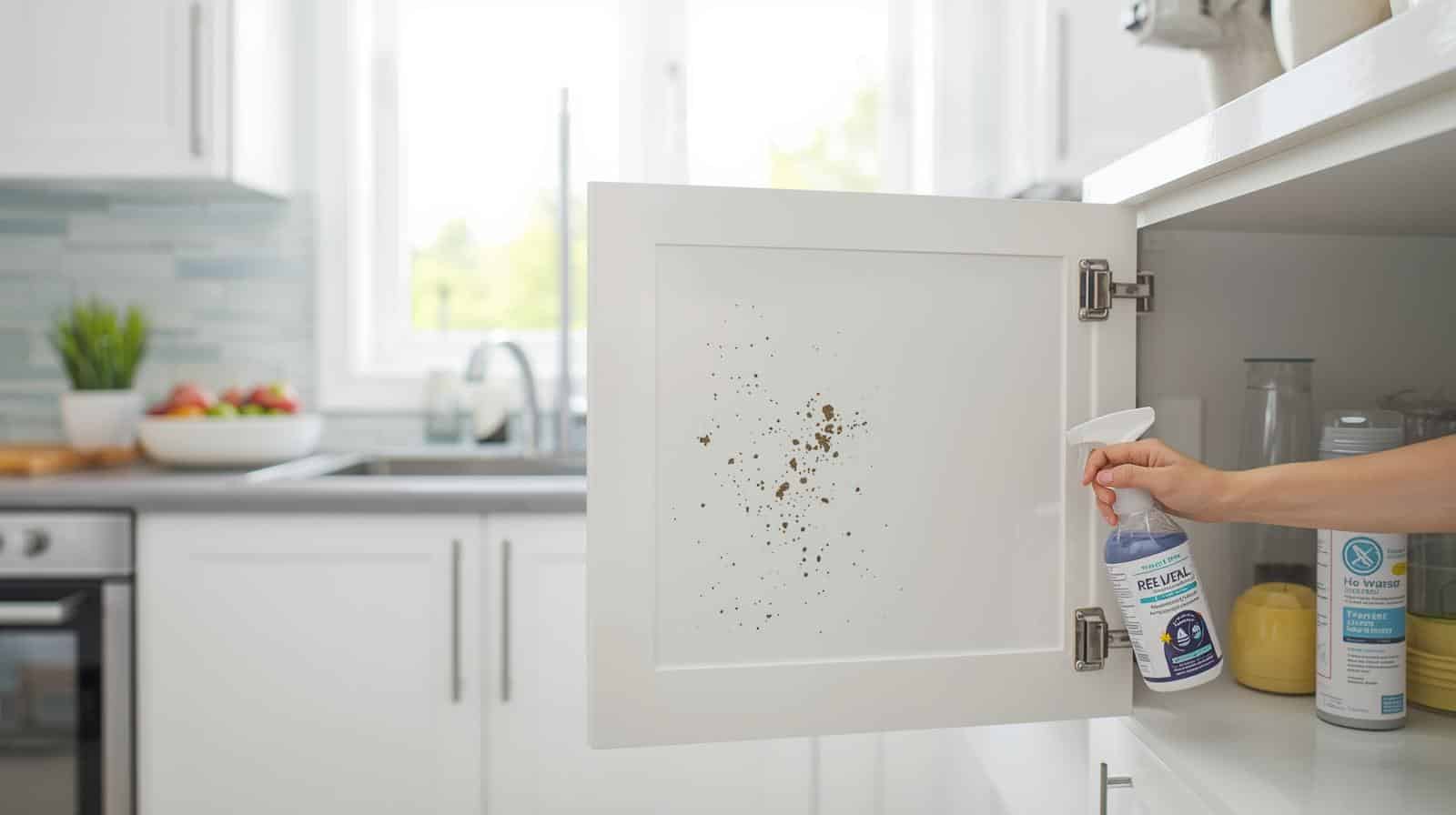 How to Get Rid of Mould behind Kitchen Cabinets