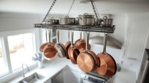 How to Hang a Kitchen Pot Rack