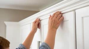 How to Install Crown Moulding to My Kitchen Cabinets